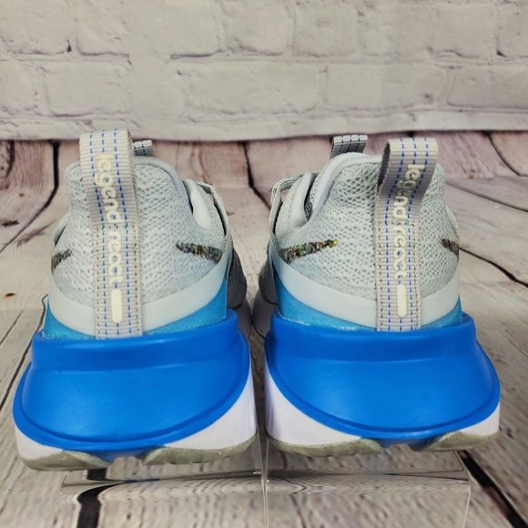 Nike Runing Shoes Womens Size 8 Wolf Grey Legend React 2 Swoosh Gym Work Out - Picture 7 of 8